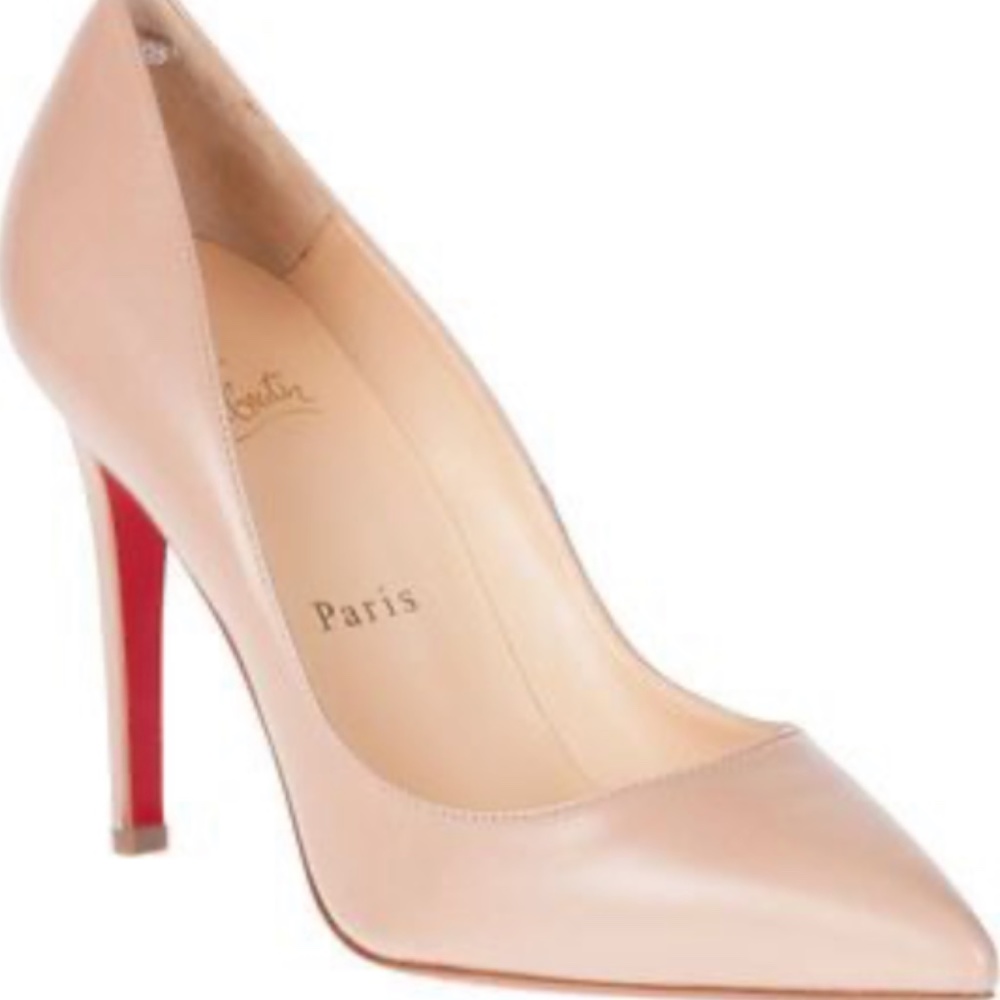 Christian Louboutin Pigalle 100 Kid leather heels